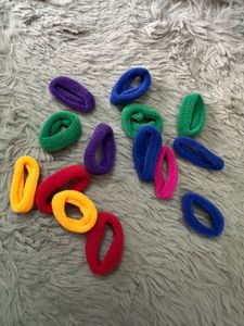 Colorful Hair Ties Set