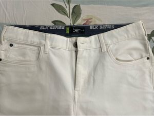 BLK Series White Denim Jeans