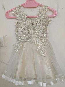 kids Festive / party Embroidered Dress