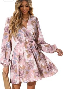 Sale!!Korean Style Pink Dress