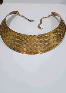 Golden Necklace Brand New