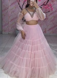 Elegant Pink Lehenga Choli Set