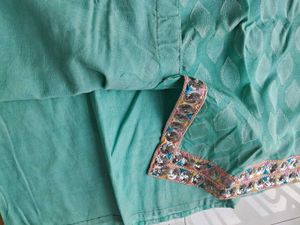 Sequins Work Kurti Set