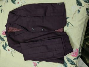 mauve formal suit for men