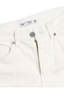 Flying Machine White Flared Jeans