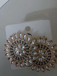 Statement Kundan Earrings