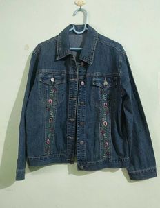 Embroidered Denim Jacket