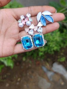4 piece cute korean earings set 💗✨