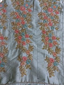 New Semi stitched Lehga ✨️🧡