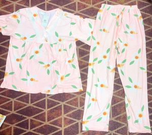 Cute Floral Pajama Set