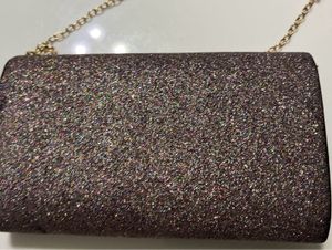 New Party Multicoloured Shimmery Clutch/slingbag