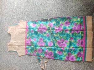 Floral Print Indian Dress Set