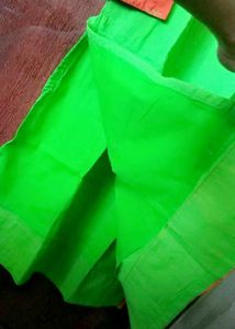 Lining Green &amp; Orange Kurta