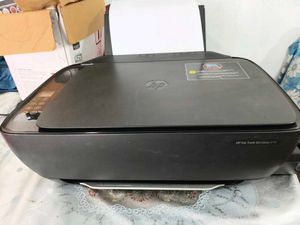 HP nk tank printer with extra ink colors 4 Bottles