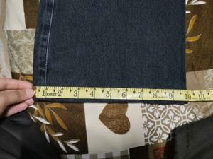 black baggy jeans