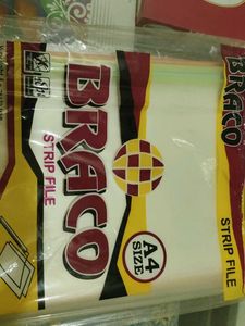 Braco A4 Strip File( 9 files)