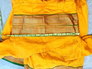 handmade Yellow Ethnic anarkali