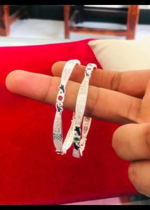 Ladies Bangles Pure Silver