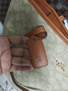 Coach Monogram Tote Bag