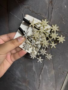 Sparkling Star Hair Clips Set