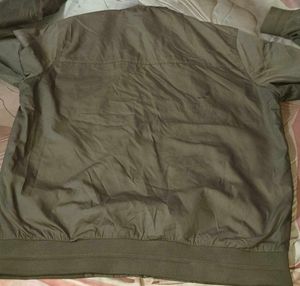 Men's Olive Green Bomber Jacket