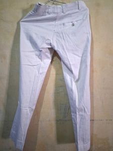 Classic White Trousers