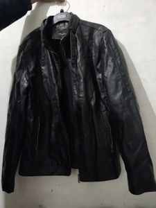 Black Fashion Leather Jacket