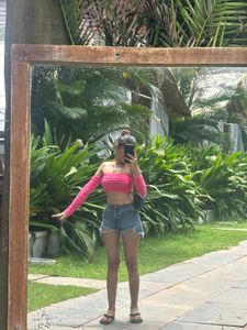 Off-Shoulder Crop Top