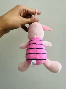 Piglet Plush Keychain