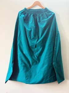 Teal Kurta Set with Dhoti Pants