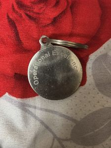 Vintage 50-Year Calendar Keychain