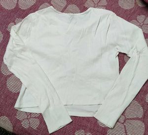 ⚠️combo offer,Flared Jeans &amp; Twist Top Set