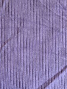Lilac Off-Shoulder Ribbed Top