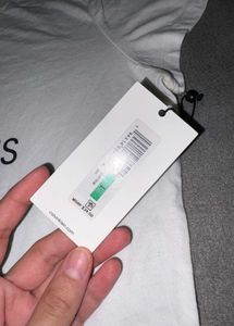 Calvin Klein Jeans White V-Neck Tee