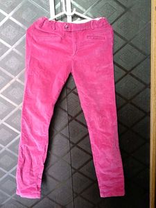 Bright Pink Corduroy Pants