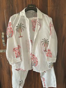 Printed tropical coord set