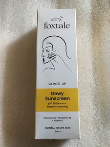 Foxtale Dewy Sunscreen SPF 70 Pa++++