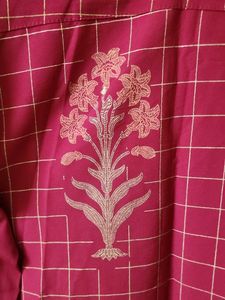 Magenta pink kurti