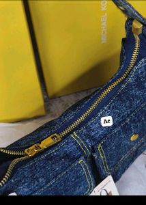Denim Shoulder Bag