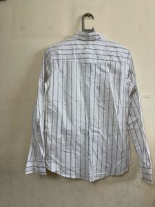 Classic Striped Button-Up Shirt