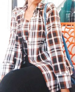 Classic Plaid Button-Up Shirt