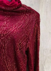 marron net top