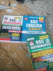 SSC Solved Papers & MCQ Books pinnacle