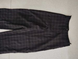Chic Plaid Trousers