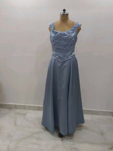 satin gown
