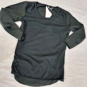 Black Long Sleeve Top