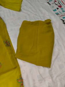 Beautiful Yellow Kurta Set with Dupatta