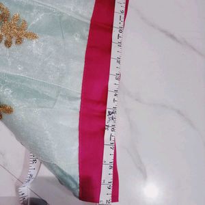Unsteached lehenga choli