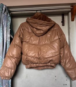 Stylish Brown Puffer Jacket