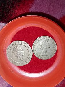 Vintage Queen Elizabeth II Coins